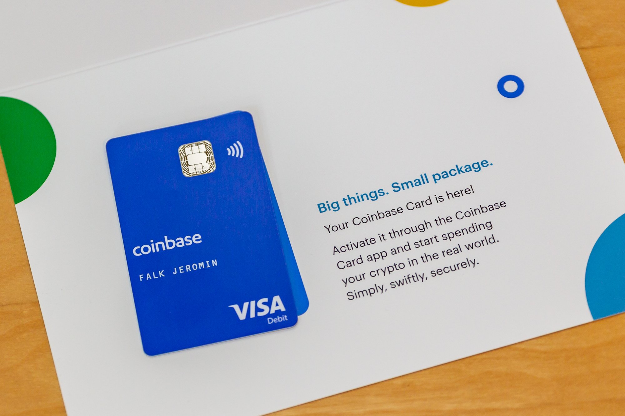 coinbase discover card