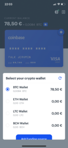 Coinbase Card App